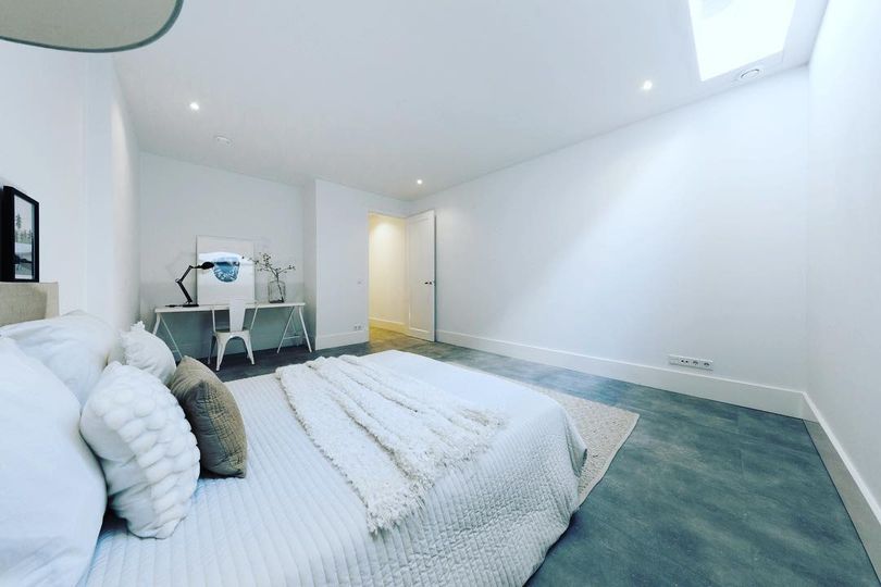 Beloopbaar glas slaapkamer