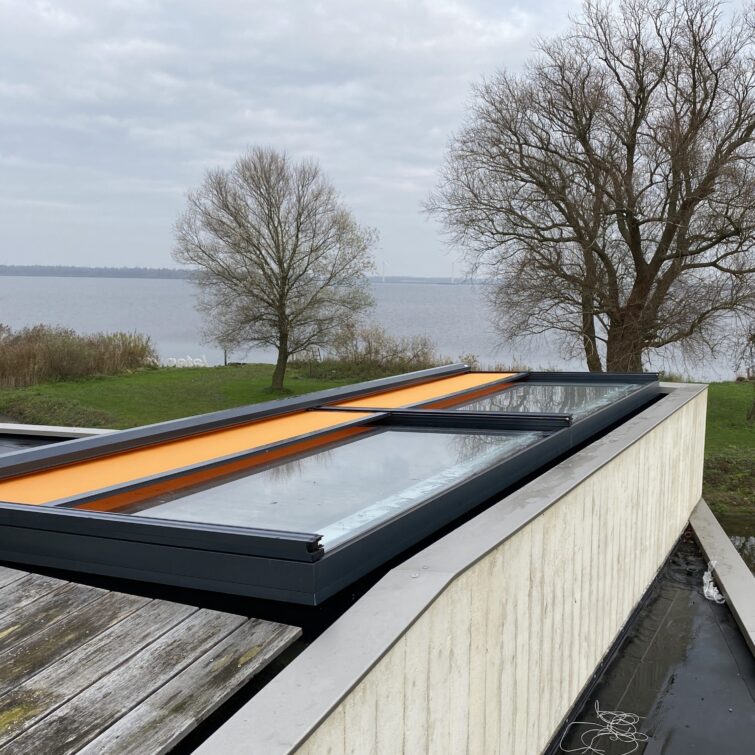 Lichtstraat Modulair met Topshade zonwering