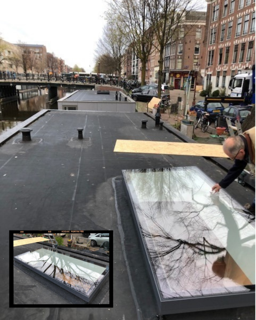 Lichtstraat woonark Amsterdam